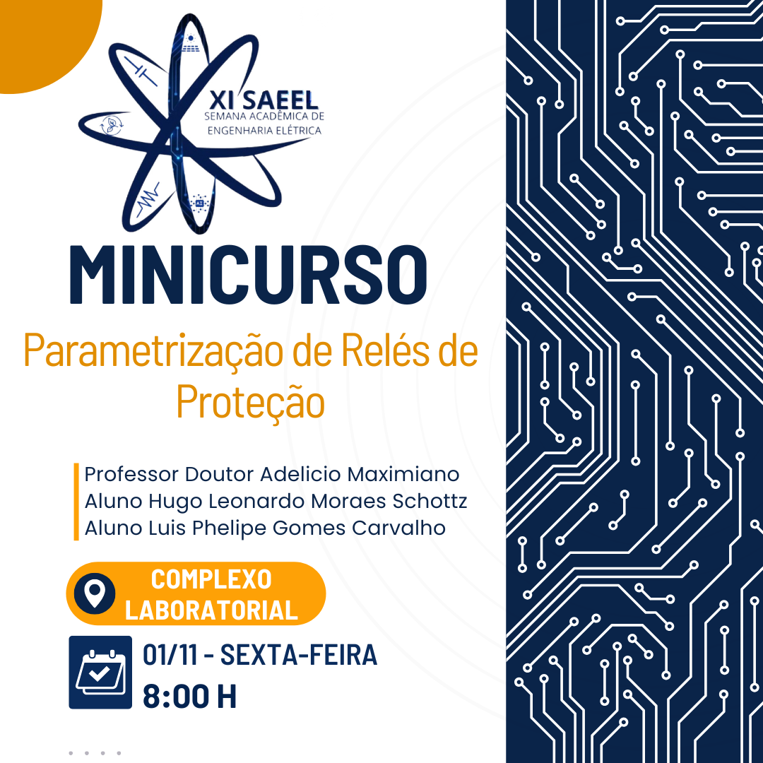 banner da atividade Parametrização de Relés de Proteção