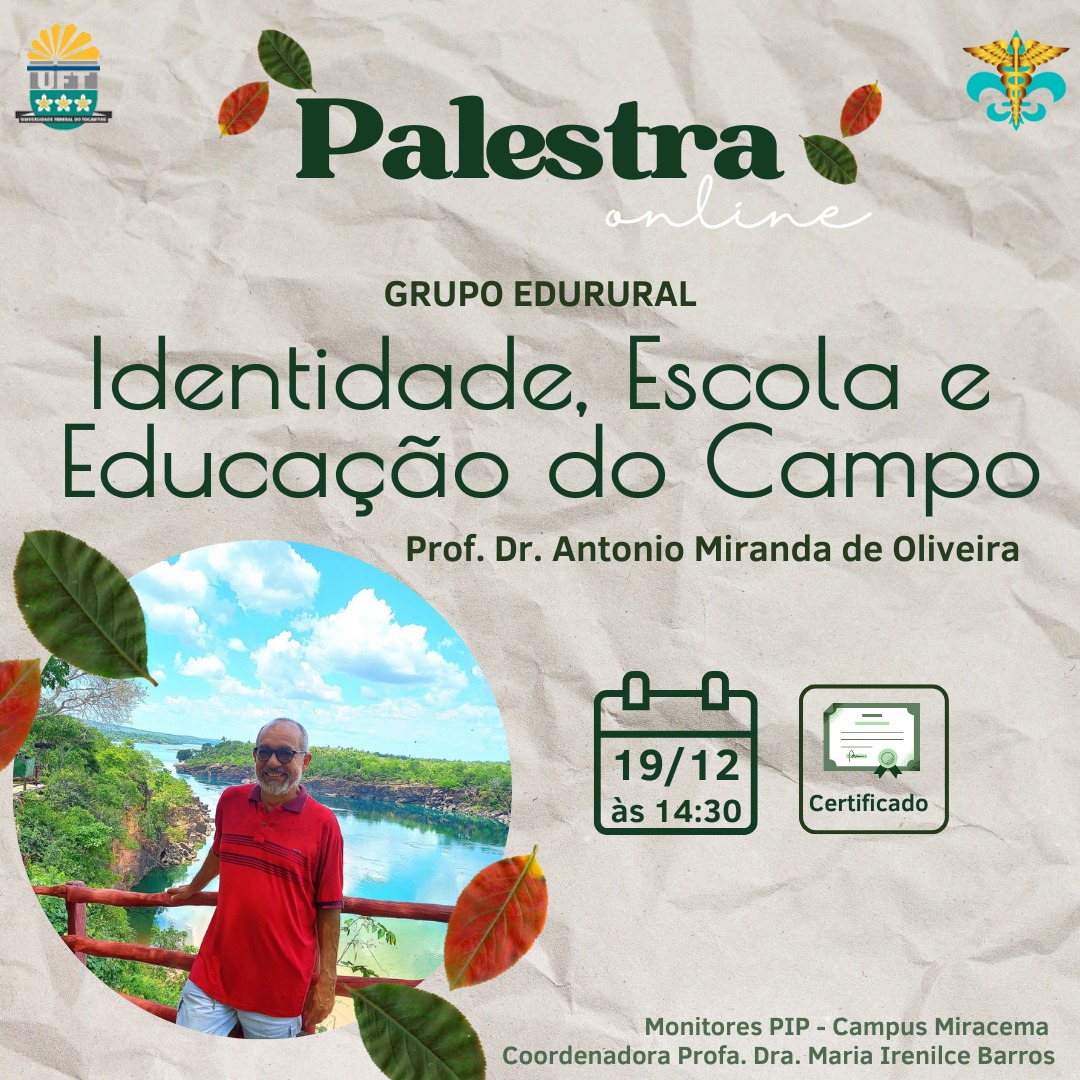 banner da atividade Identidade ensino e educação do campo