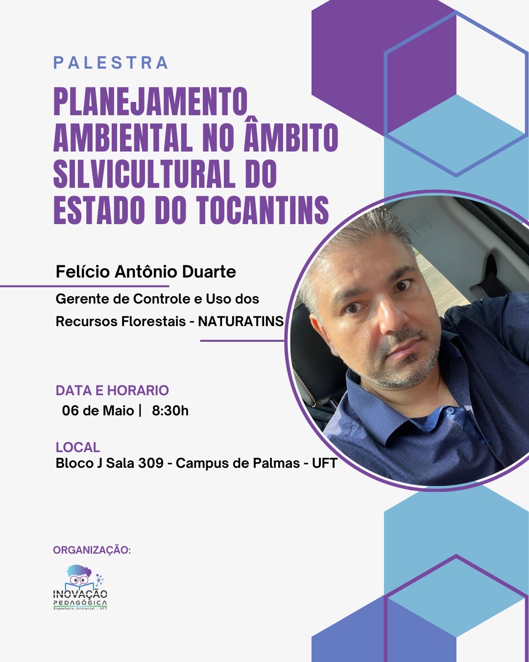 banner da atividade Planejamento Ambiental no Âmbito Silvicultural do Estado do Tocantins