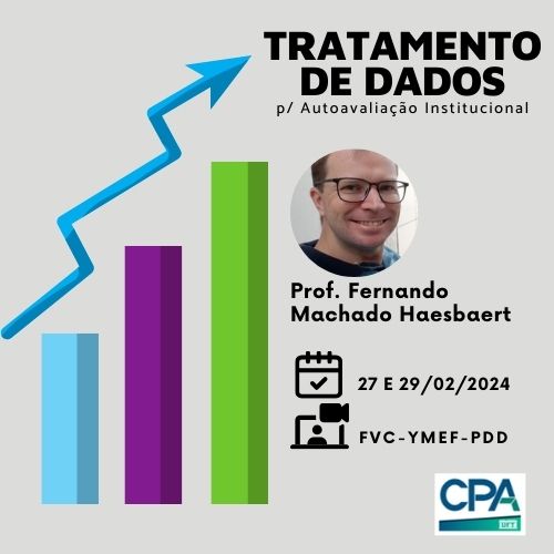 banner da atividade Tratamento dos Dados da Autoavaliação Institucional - CPA