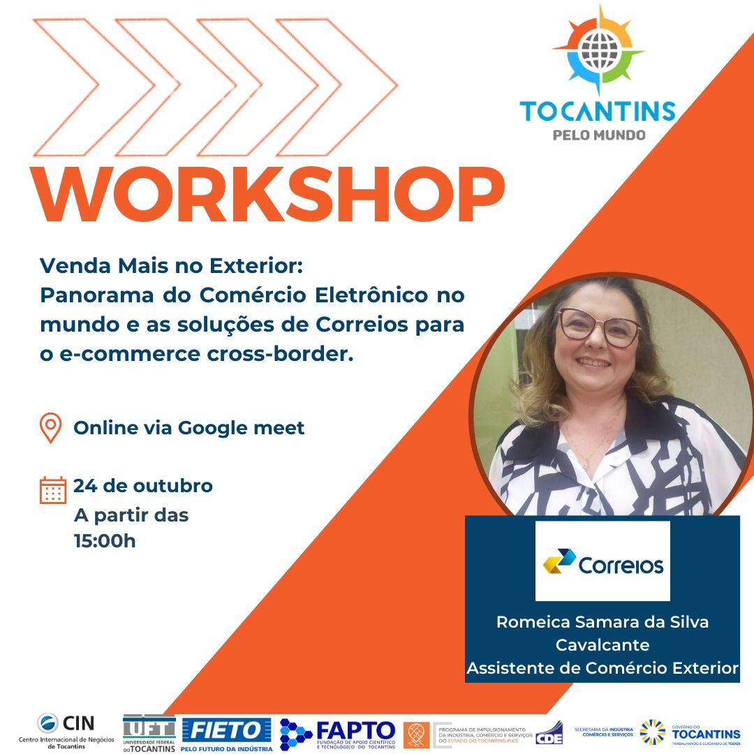 banner da atividade Workshop 23 EXTRA Venda Mais no Exterior