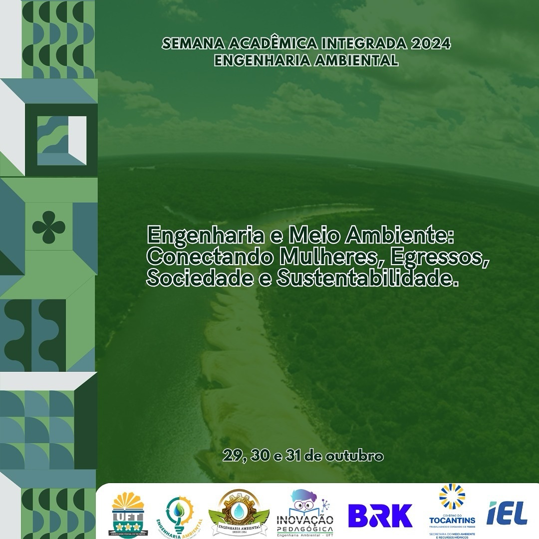 banner da atividade Semana Acadêmica de Engenharia e Meio Ambiente