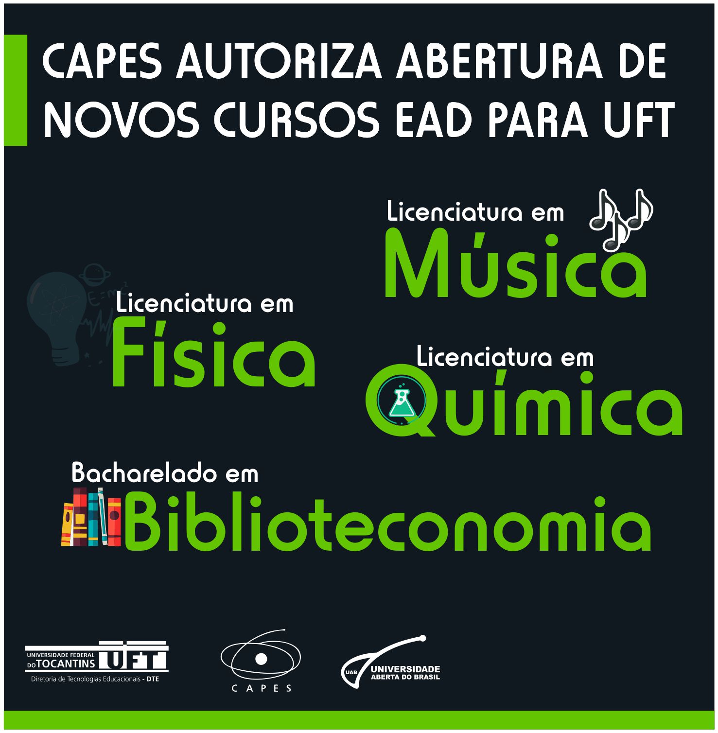 novos cursos