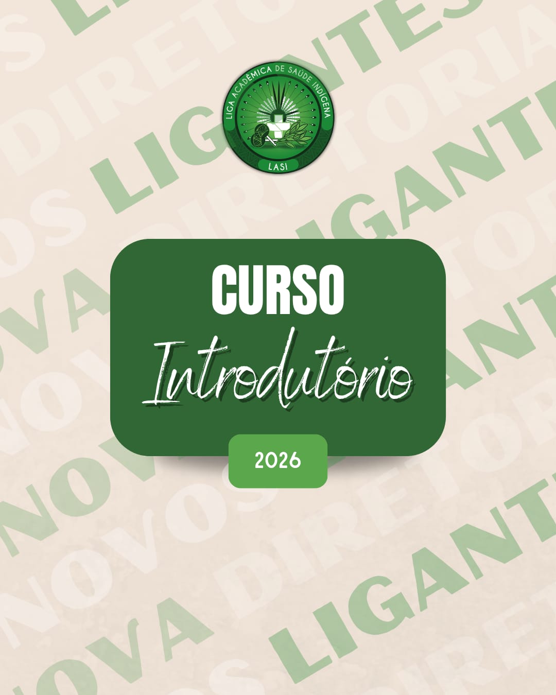 banner da atividade Palestra de abertura das atividadades da LASI em 2026