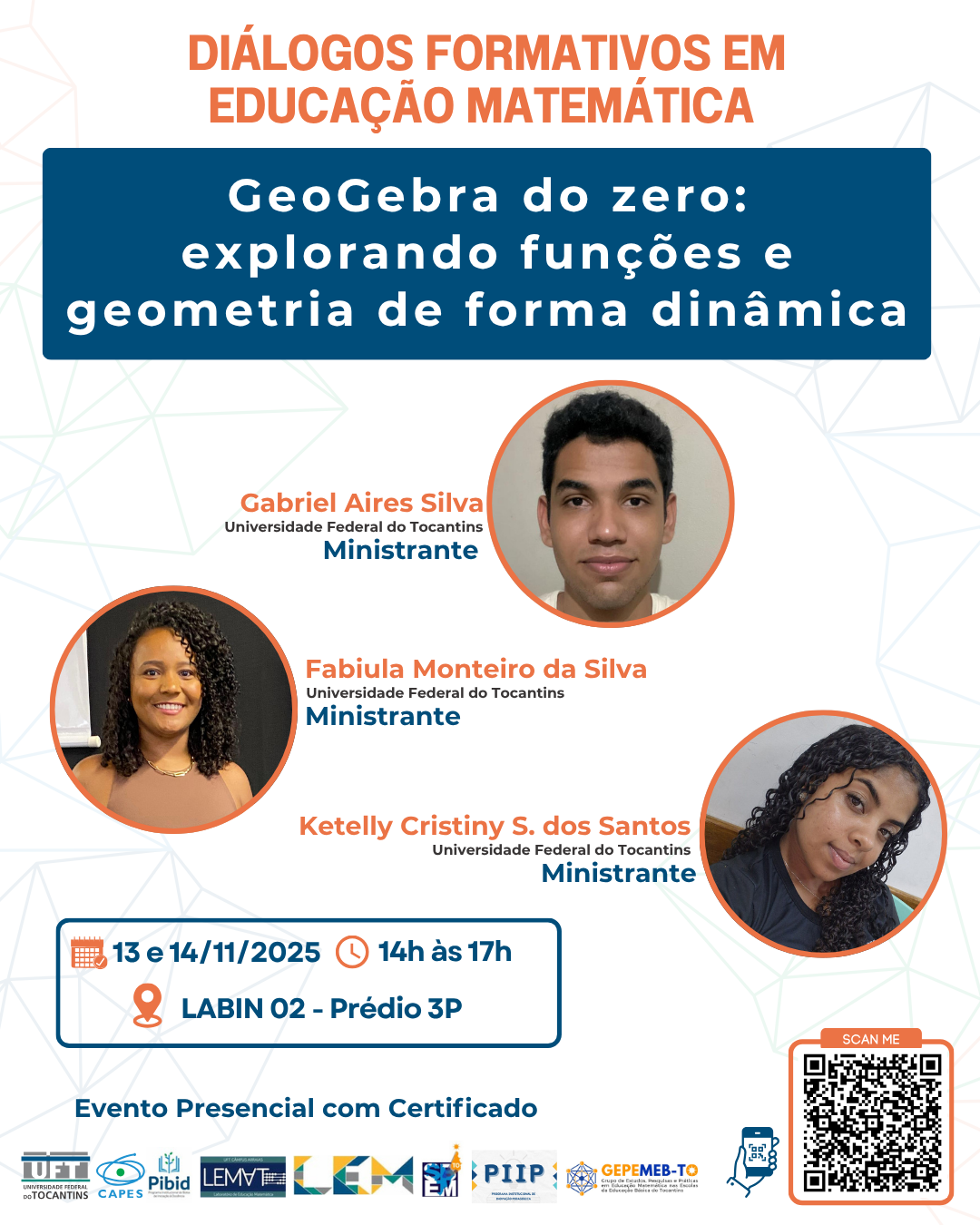 banner da atividade GeoGebra do zero explorando funções e geometria de forma dinâmica