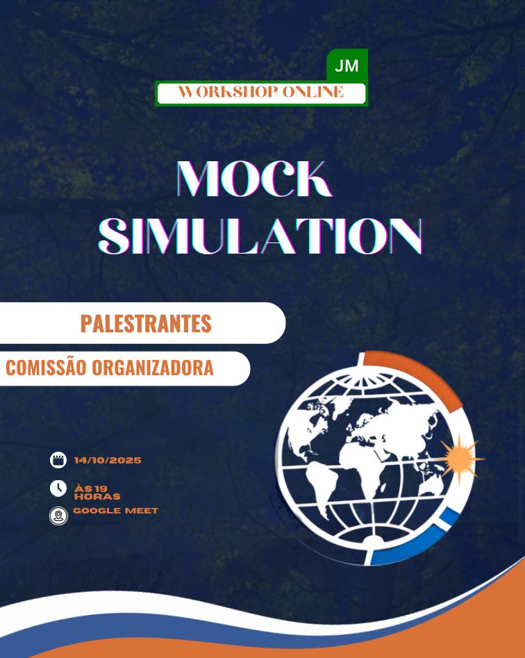 banner da atividade III Workshop da SimulaRI COP30: Mock Simulation