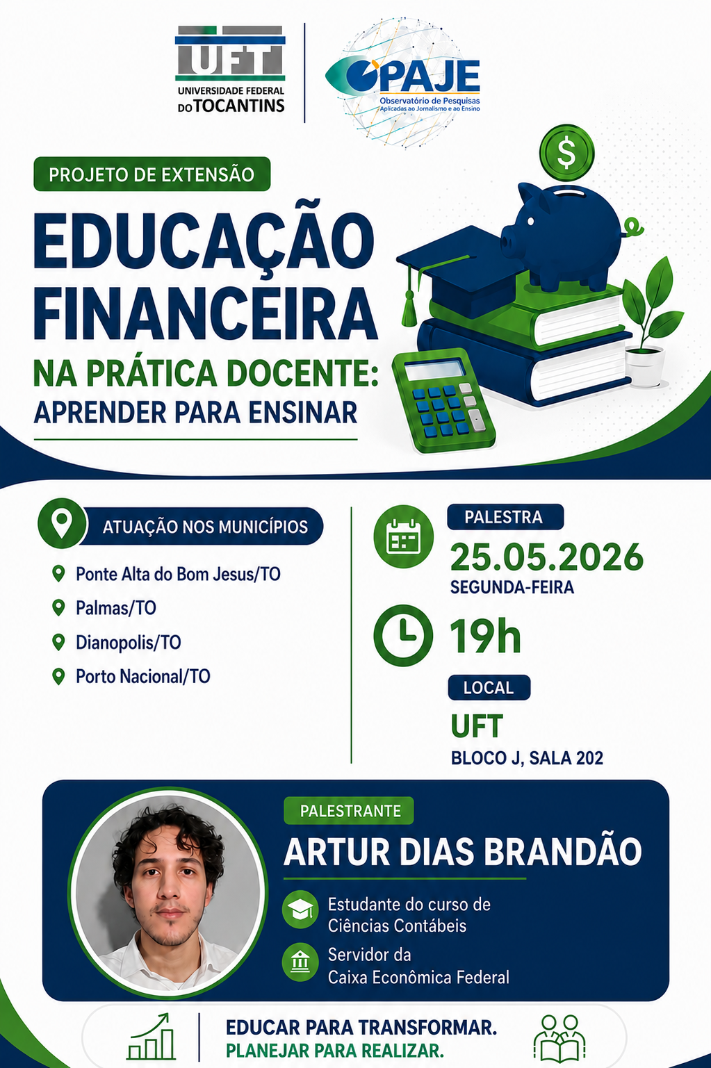 banner da atividade Artur Dias Brandão