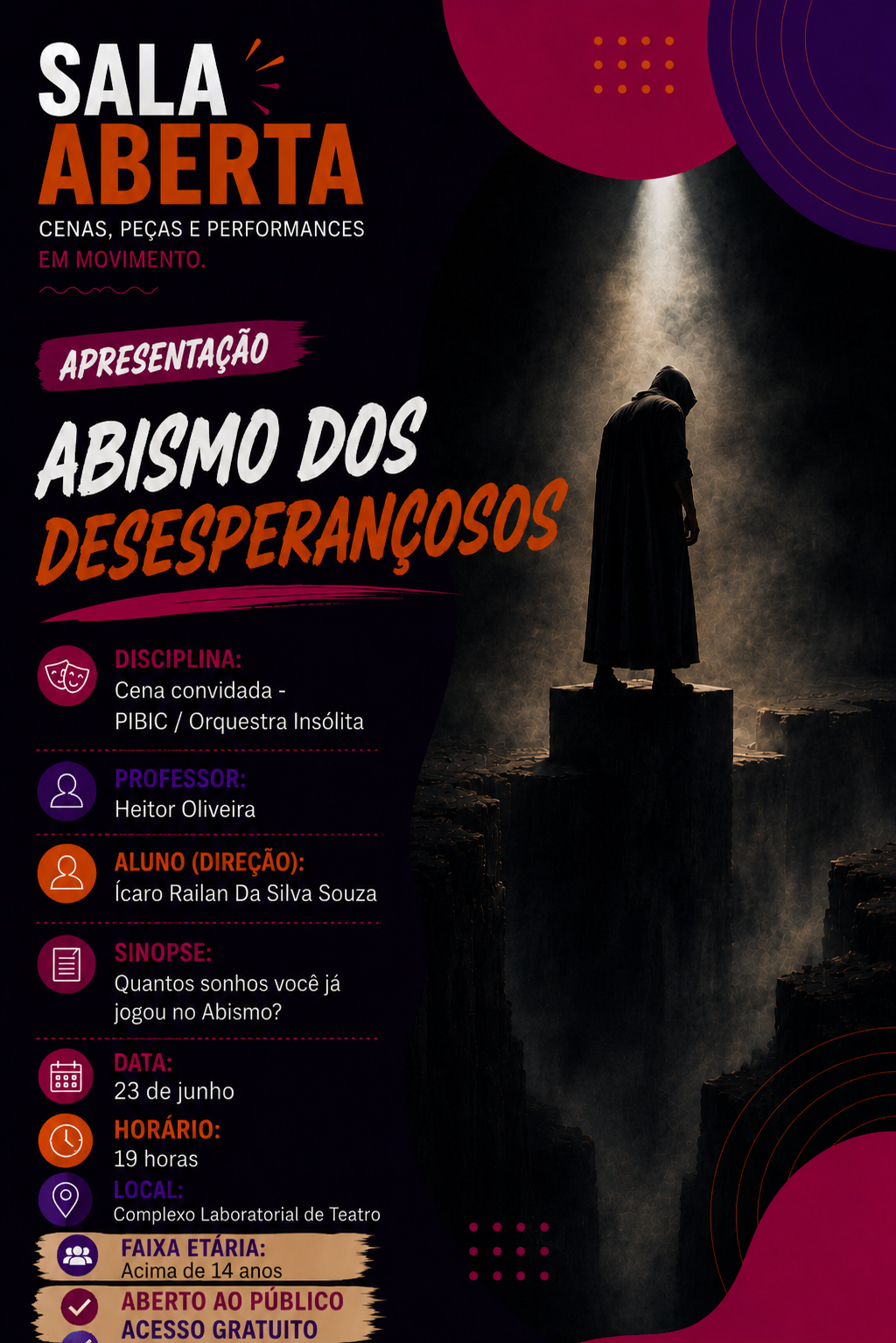 banner da atividade Abismo dos Desesperançosos