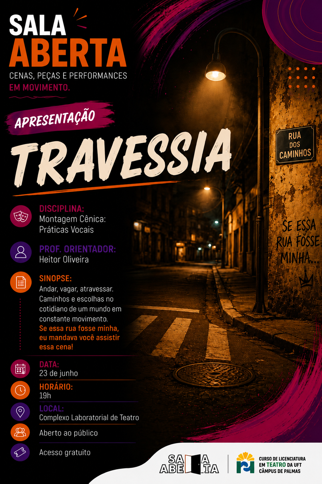 banner da atividade Travessia