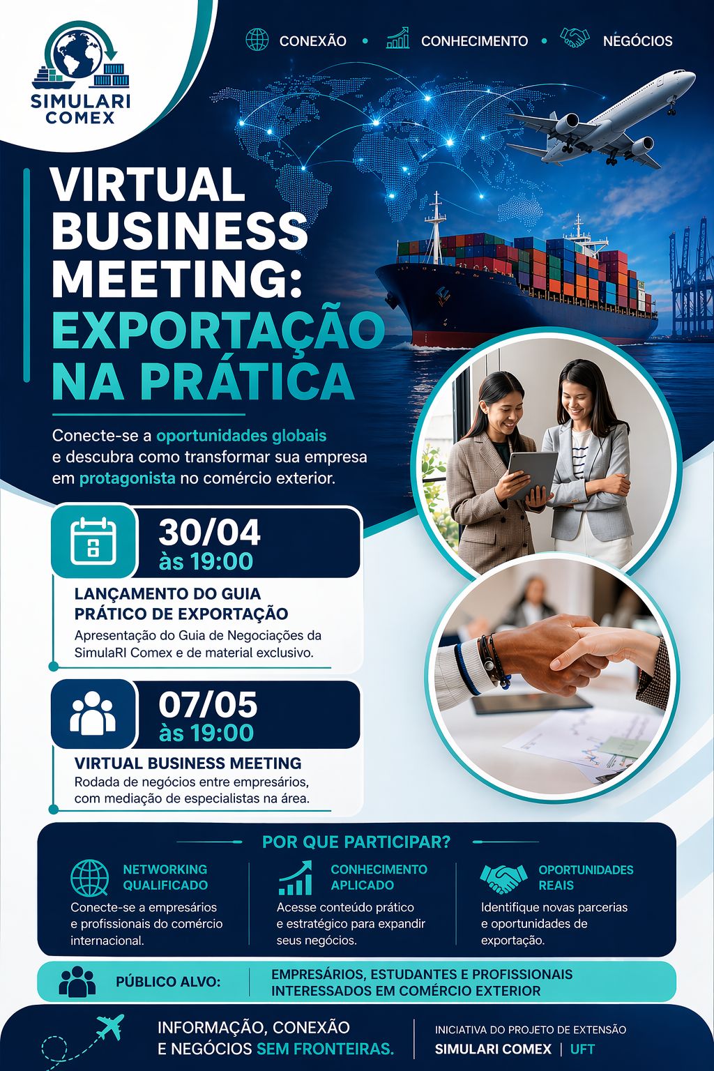 banner da atividade Virtual Business Meeting