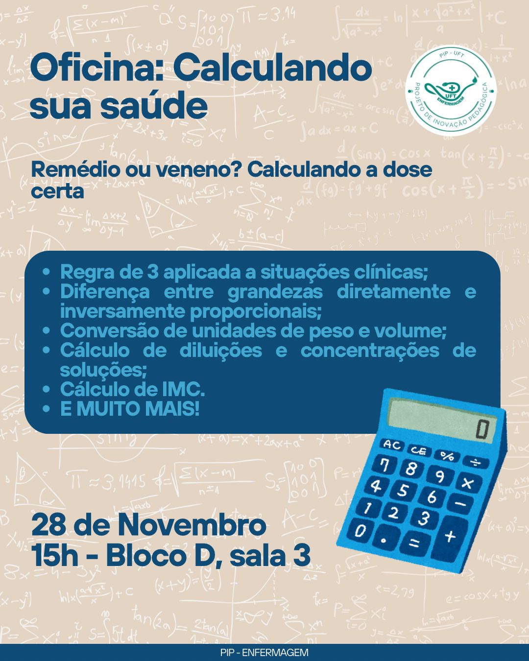 banner da atividade Remédio ou Veneno? Calculando a dose certa