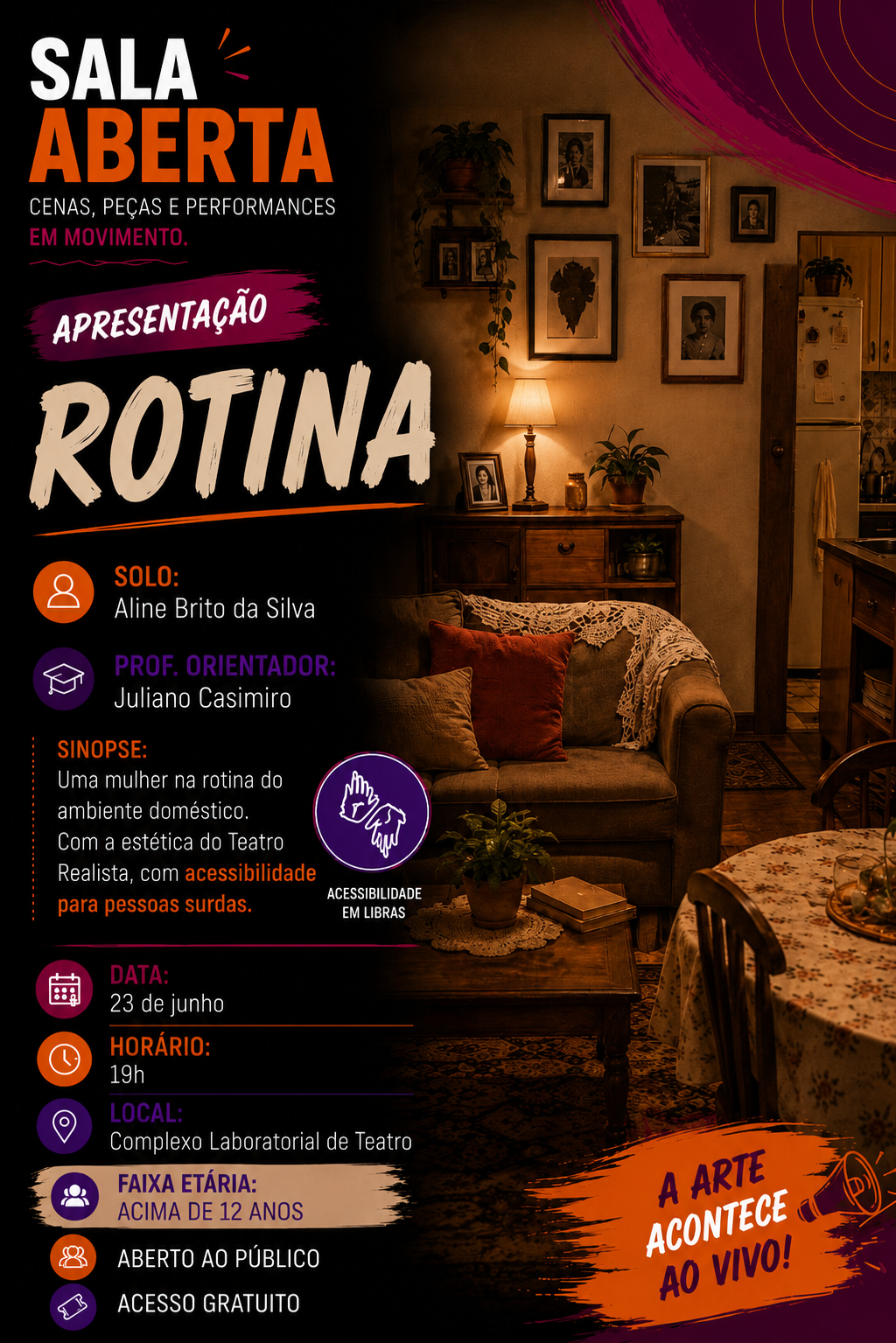 banner da atividade Rotina