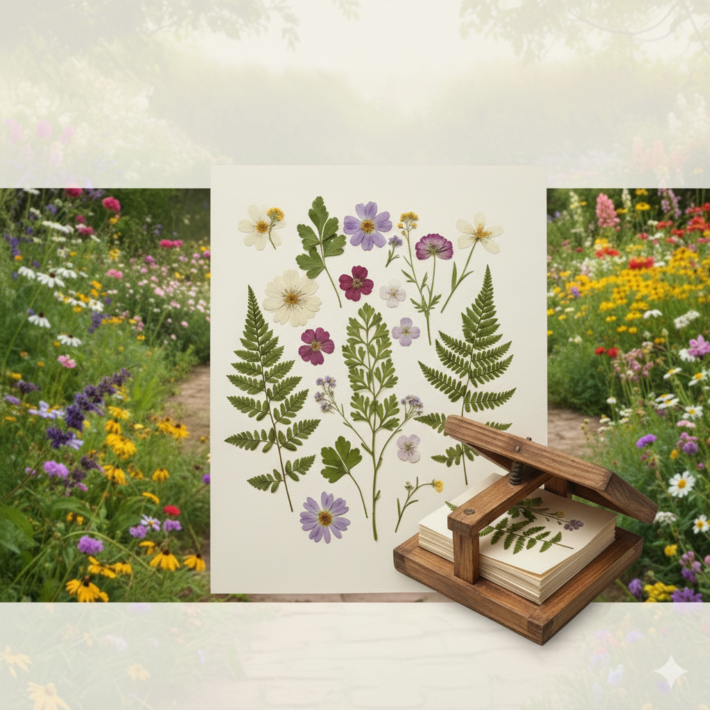 banner da atividade Herbário criativo Segredos da natureza no papel