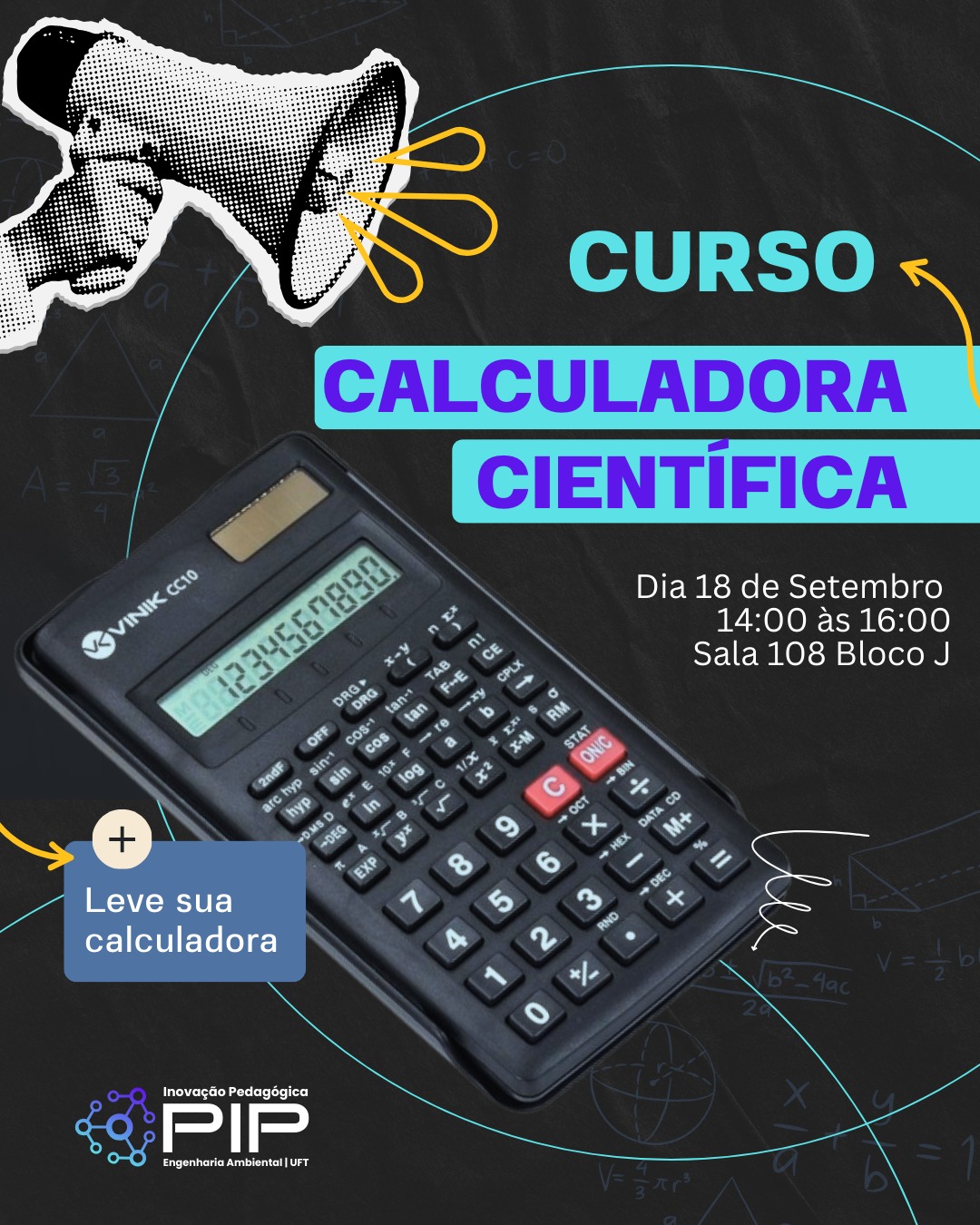 banner da atividade Calculadora cientifica