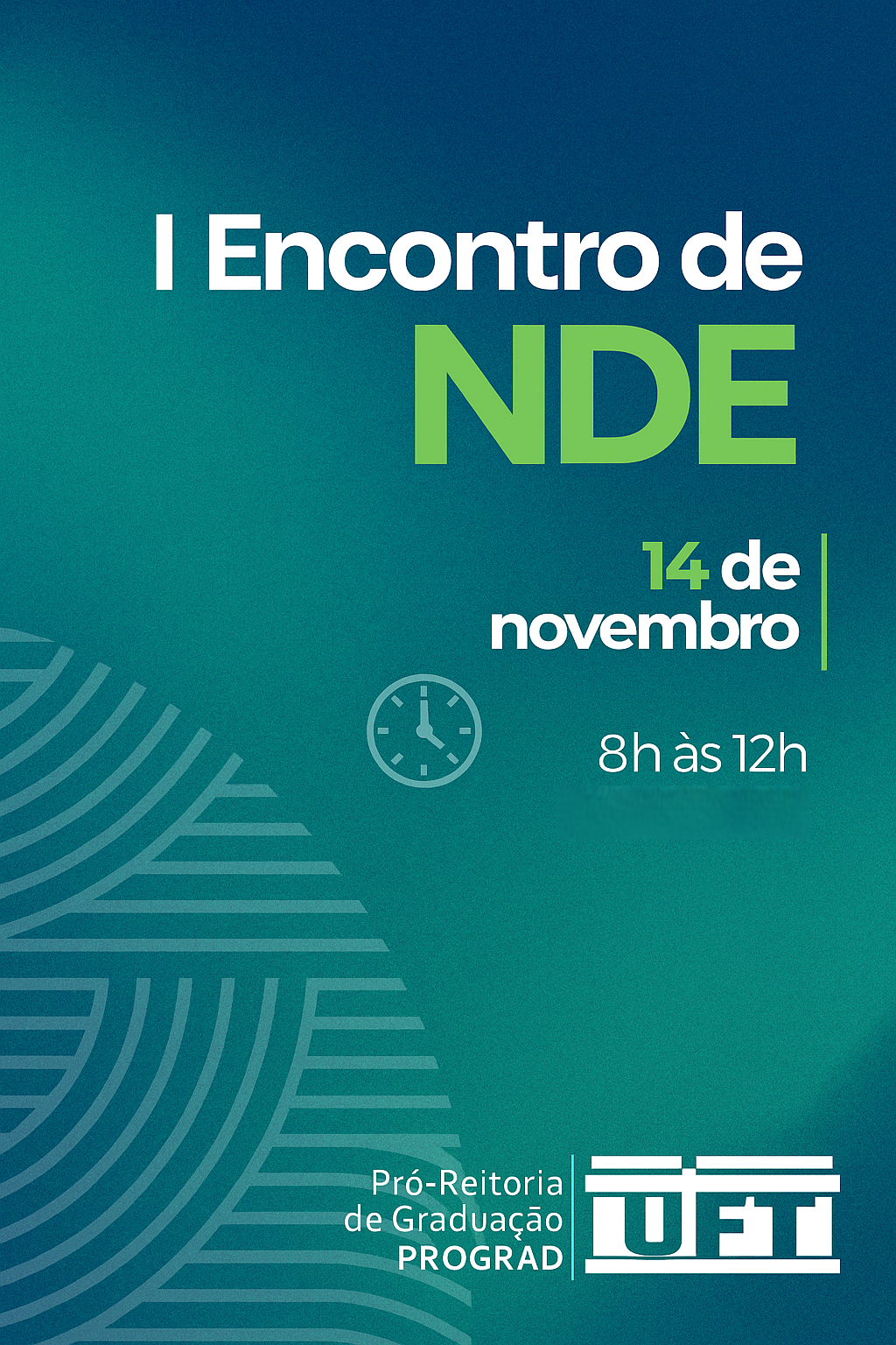 banner da atividade Recepção com equipe Prograd