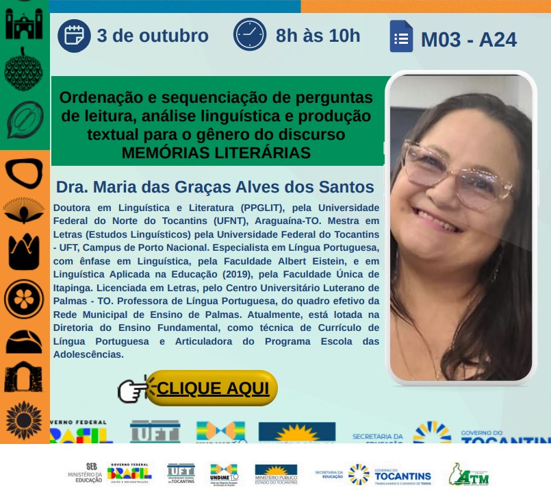 banner da atividade Ordenação e sequenciação de perguntas de leitura: análise linguística e produção textual para o gênero do discurso memórias literárias