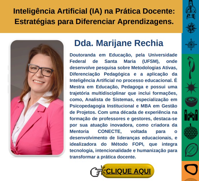 banner da atividade Inteligência Artificial (IA) na Prática Docente: Estratégias para diferenciar aprendizagens