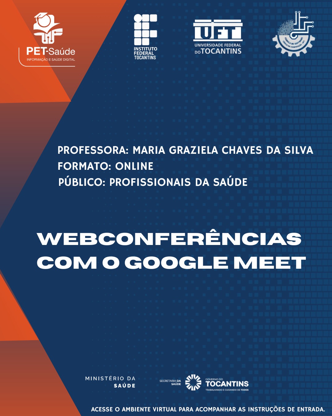 banner da atividade Webconferências com o Google Meet