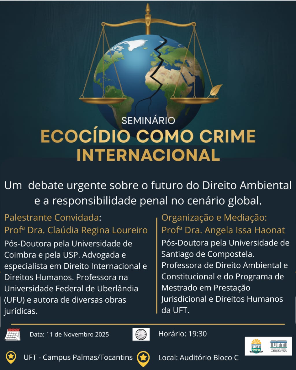 banner da atividade Ecocídio como Crime Internacional banner da atividade Ecocídio como Crime Internacional
