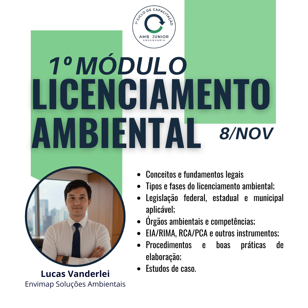 banner da atividade Módulo 1 - Licenciamento Ambiental