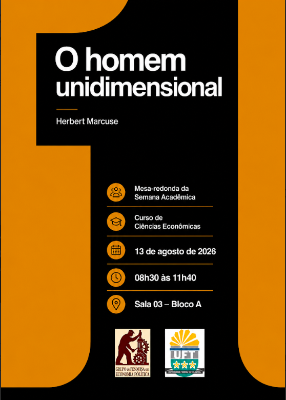 banner da atividade Mesa redonda - O homem unidimensional