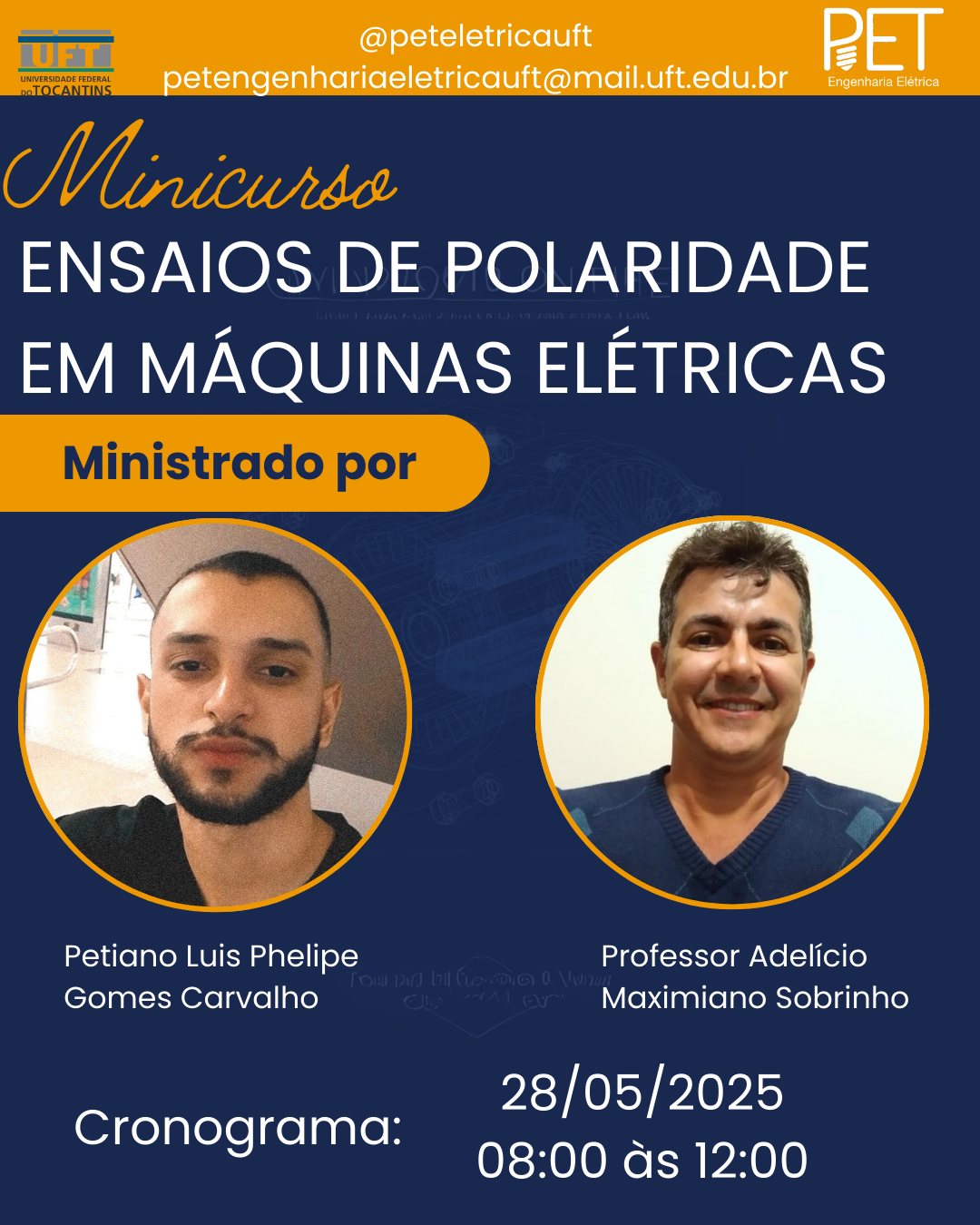 banner da atividade Ensaios de Polaridade em Máquinas Elétricas