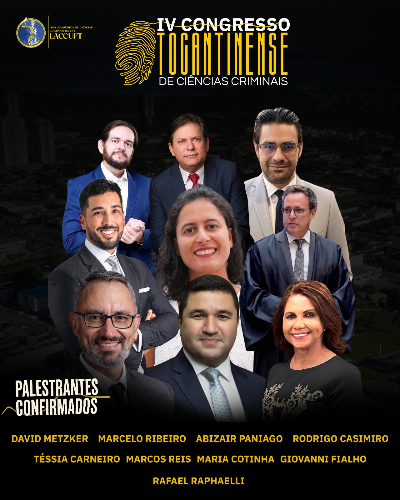 banner da atividade IV Congresso Tocantinense de Ciências Criminais