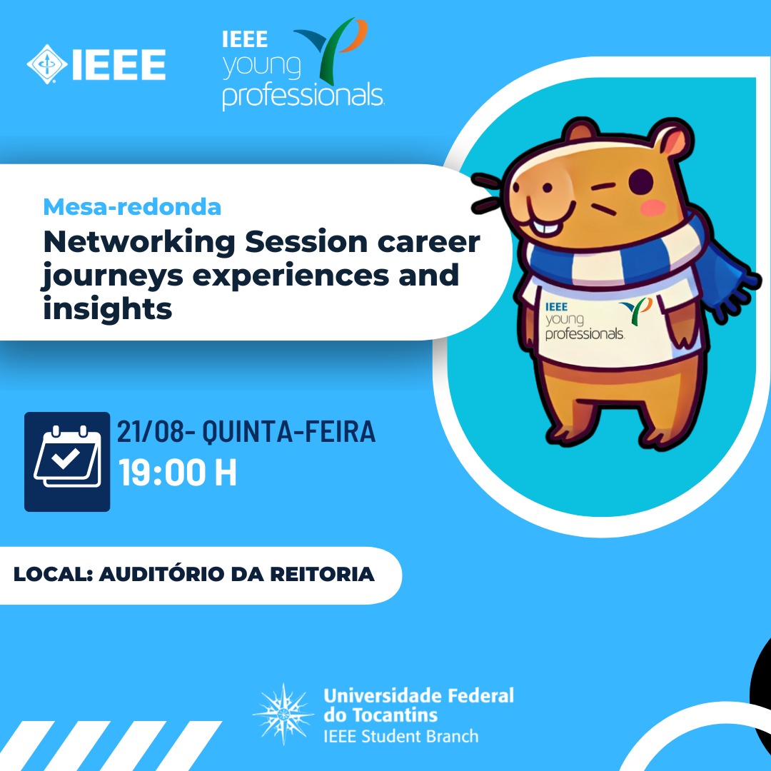 banner da atividade Networking Session career journeys experiences and insights