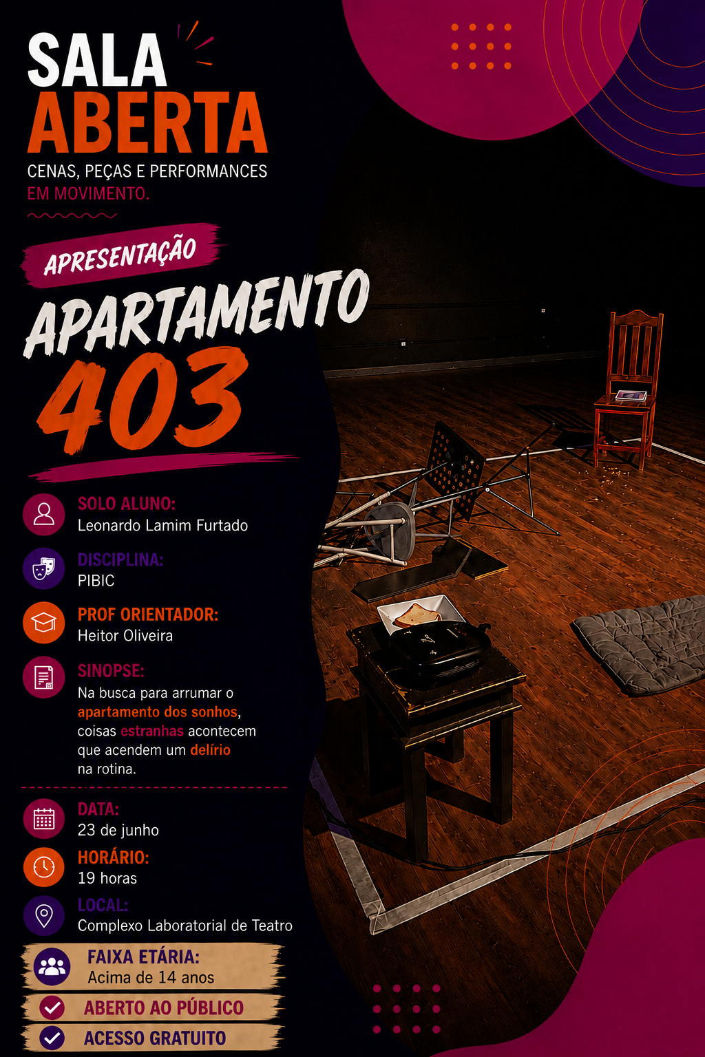 banner da atividade Apartamento 403