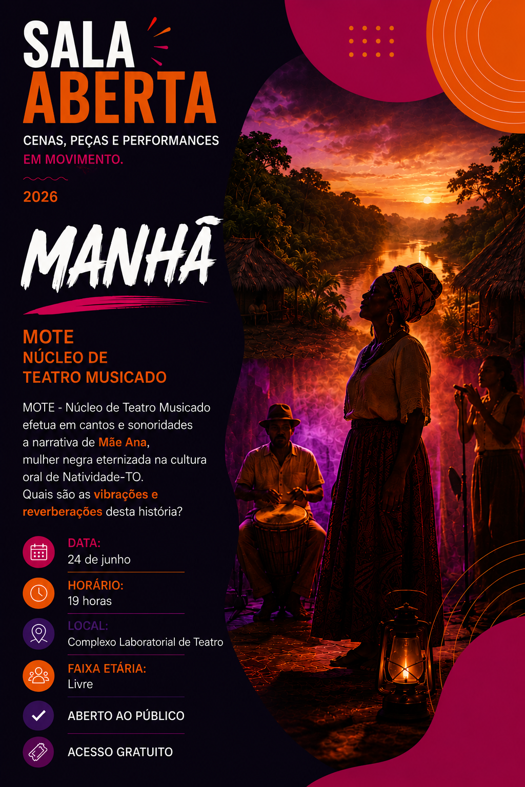 banner da atividade Manhã