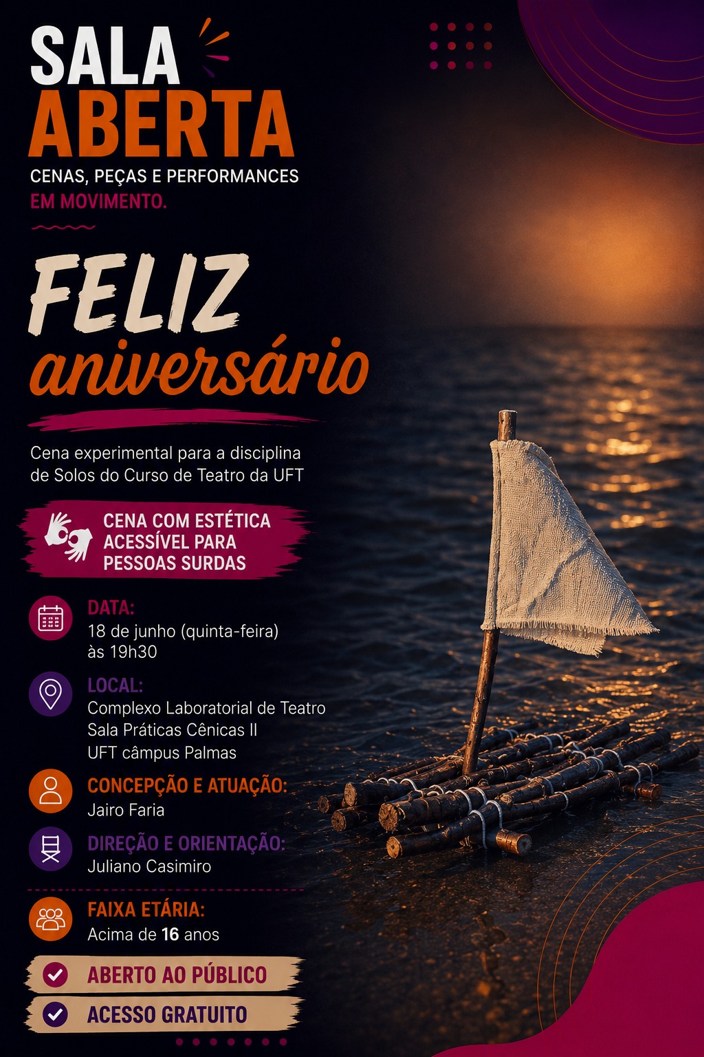 banner da atividade Feliz Aniversário