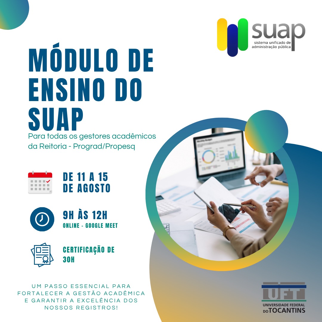 banner da atividade Módulo de Ensino - Diretoria Acadêmica