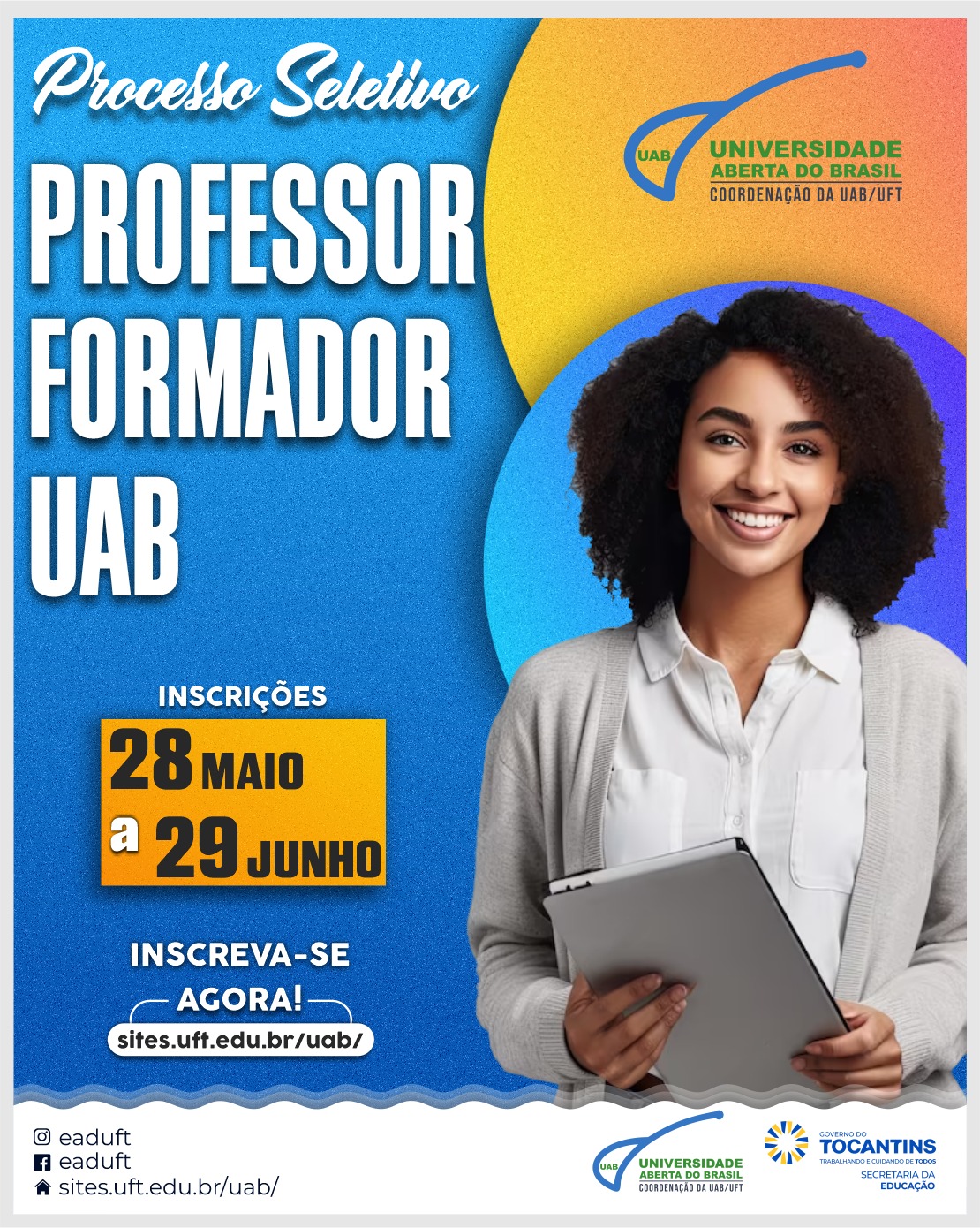 PROCESSO SELETIVO PARA PROFESSORES FORMADORES UAB 2024